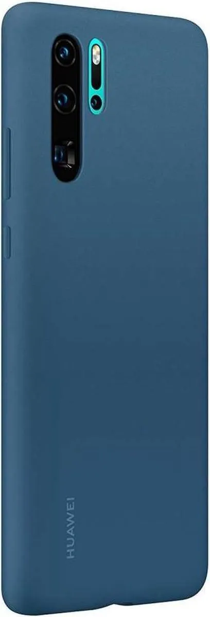Huawei P30 Pro Silicon Hoesje - Blauw - 51992878