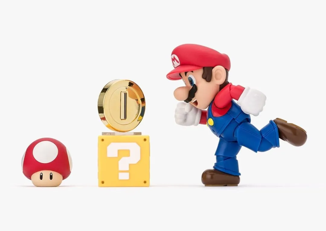 Bandai Tamashii Nations Super Mario S.H. Figuarts BTN69303 - Action Figure - 10cm - Multicolor
