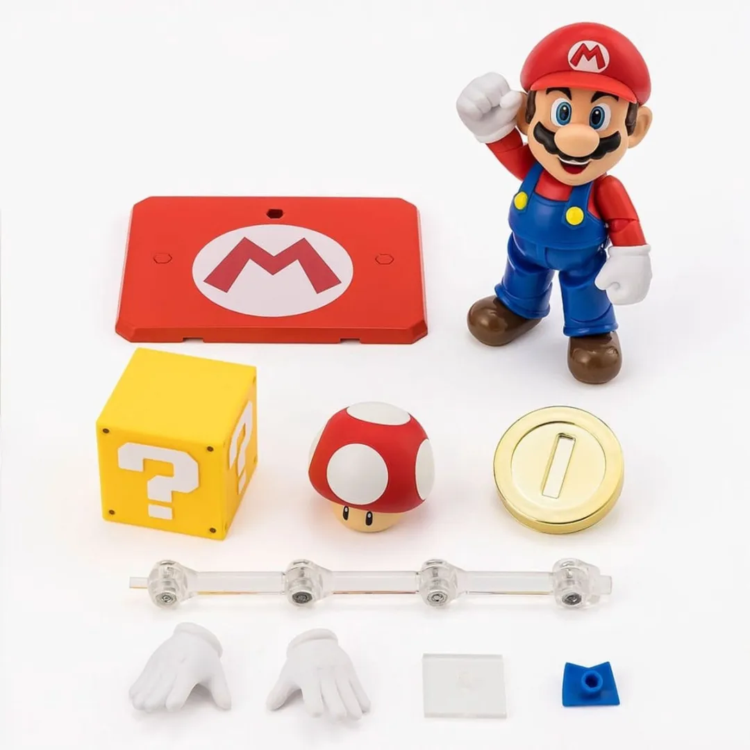 Bandai Tamashii Nations Super Mario S.H. Figuarts BTN69303 - Action Figure - 10cm - Multicolor
