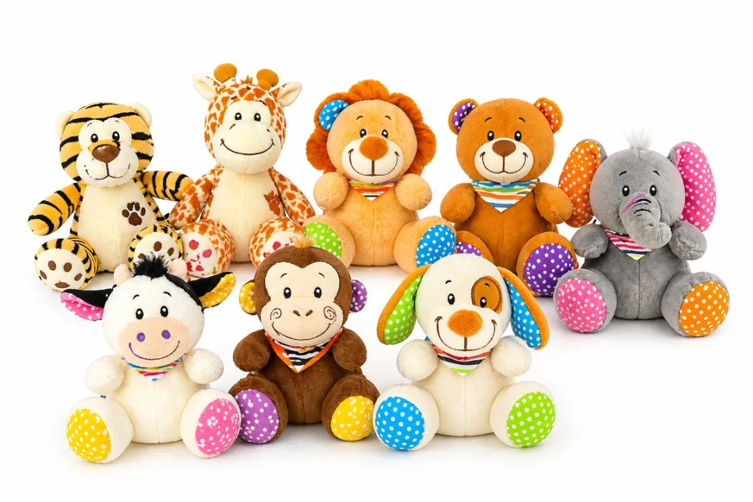 Topknuffels Olifant Pluche Knuffel 16cm - Happy