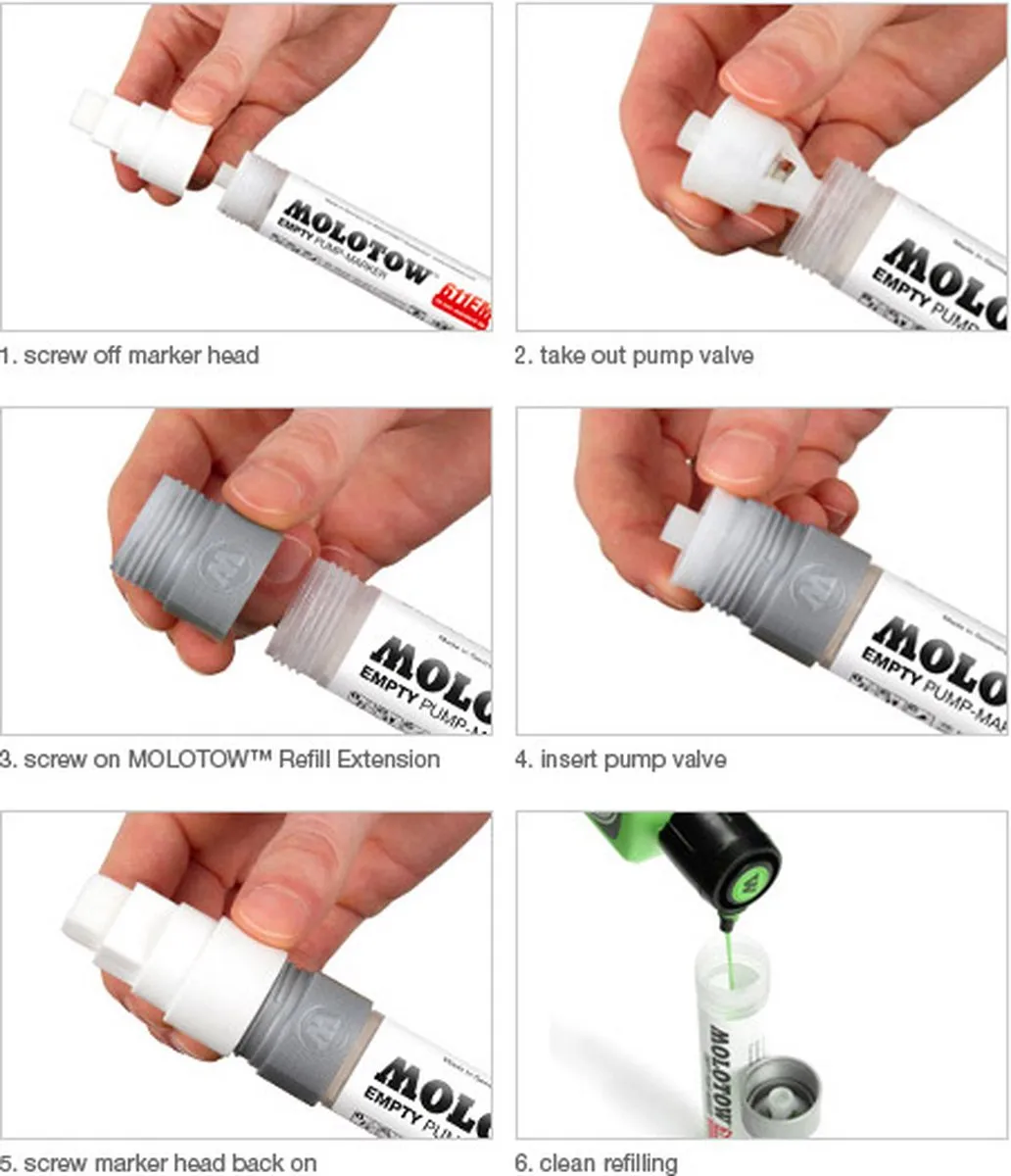 Molotow Refill Extension A 12mm - Grijs