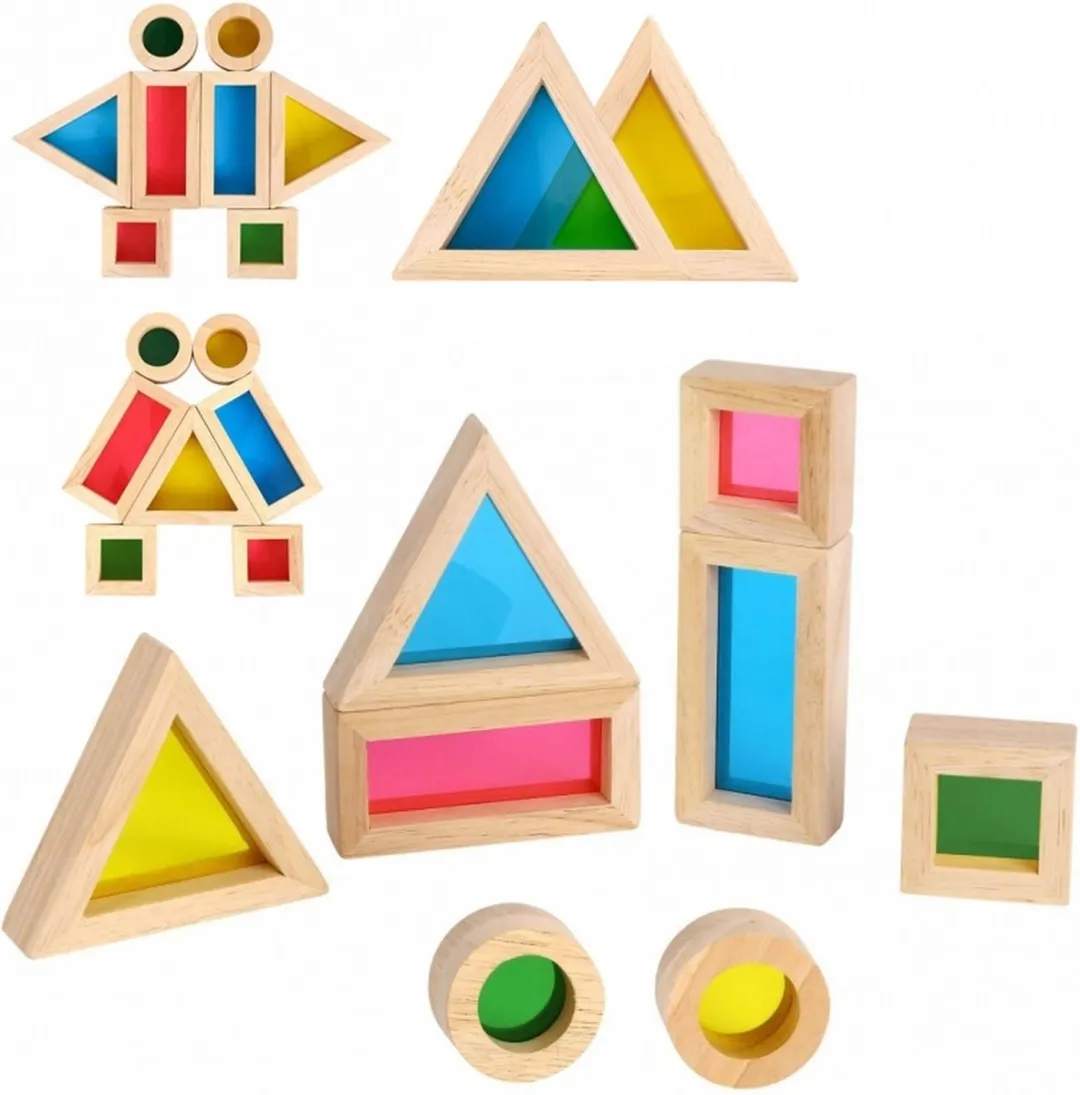 Tooky Toy Houten Piramideka Fox Tower 6 Stuks - FSC