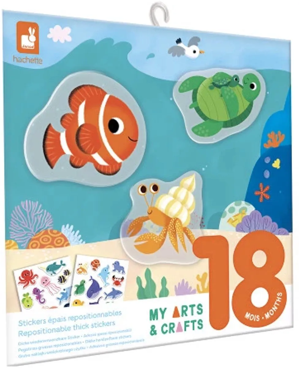 Janod Zeedieren Stickers