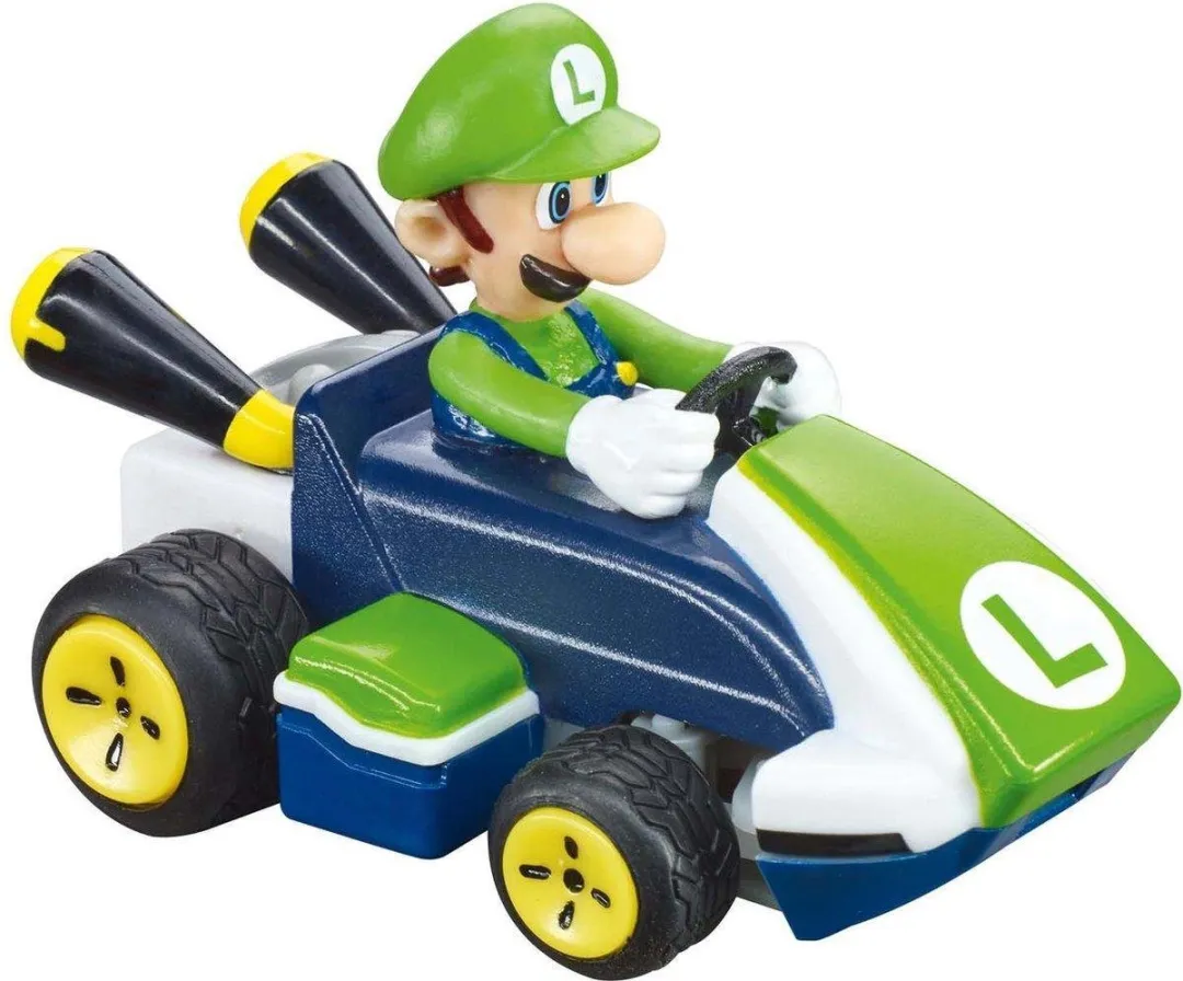 Carrera Mario Kart RC Mini Luigi - 1:50 - 2,4GHz - afbeelding 6 van 6