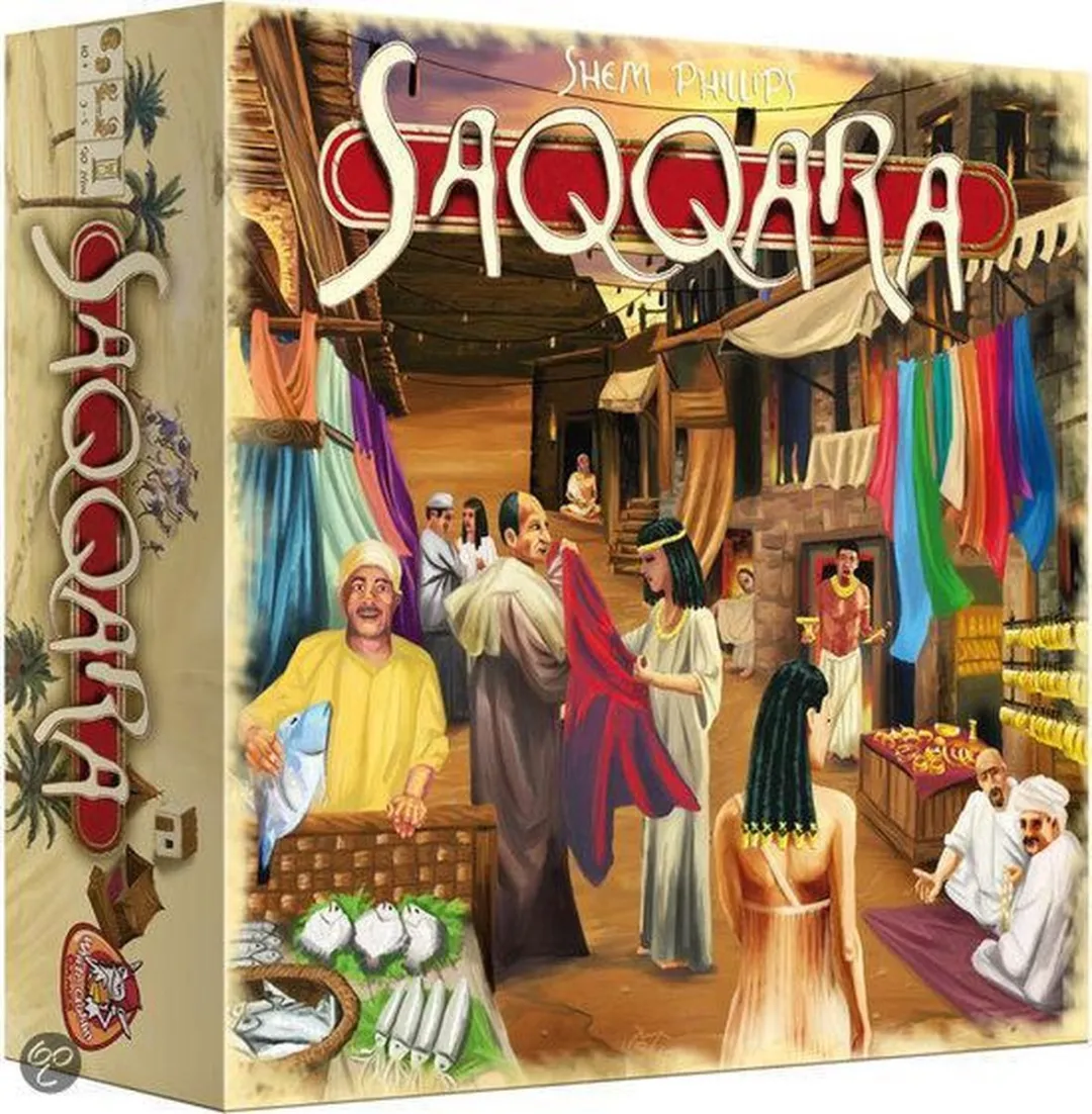 White Goblin Games Saqqara Bordspel
