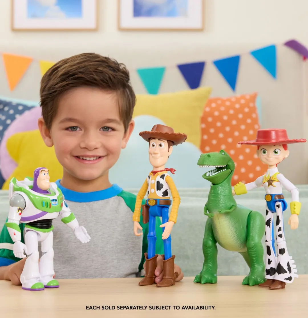Mattel Disney Pixar Toy Story Woody Figuur - 14 Gewrichten