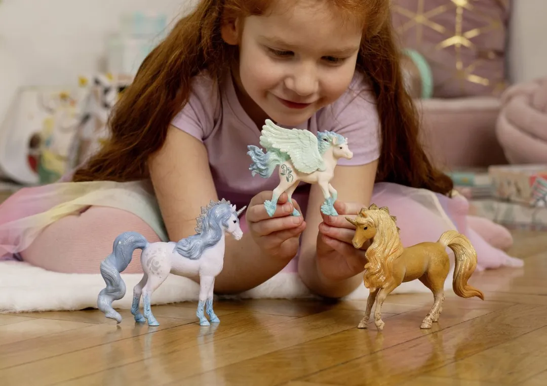 Schleich BAYALA Flowy Eenhoornmerrie 70823 - Paars/Wit/Blauw