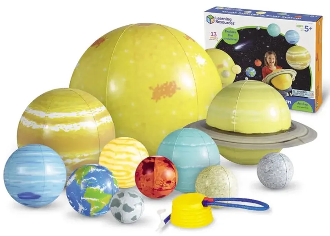 Learning Resources Opblaasbaar Zonnestelsel Set 950LER2434