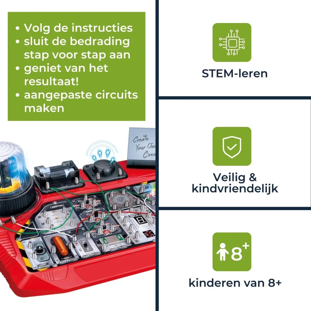 Velleman Elektronica Projectenkit - 50 Experimenten - 2x AAA