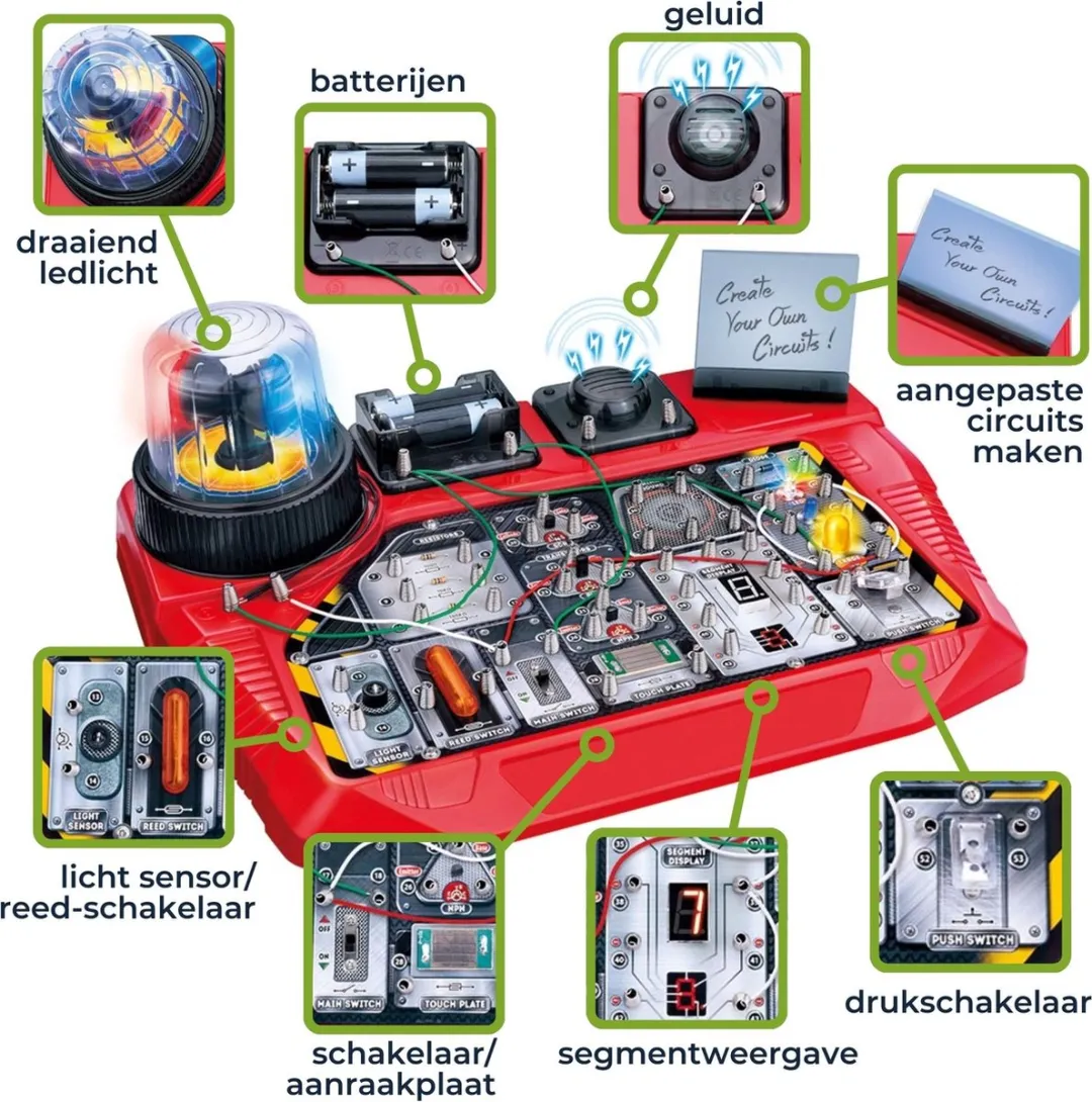 Velleman Elektronica Projectenkit - 50 Experimenten - 2x AAA