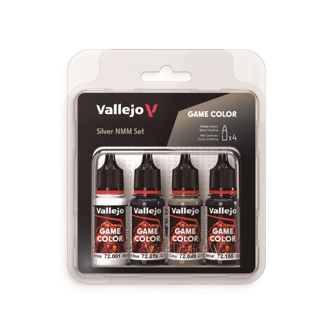 Vallejo Game Color Acrylverf Zilver NMM
