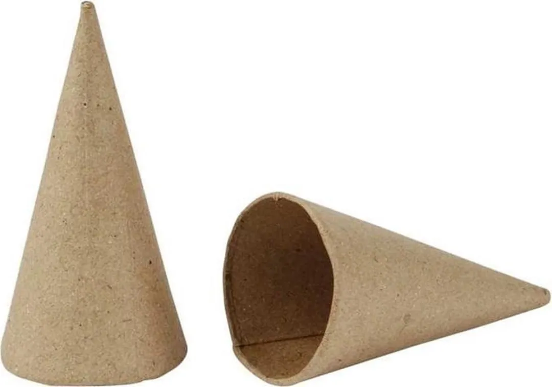 Creativ Company Creotime Kegels Papier-maché 10 Stuks