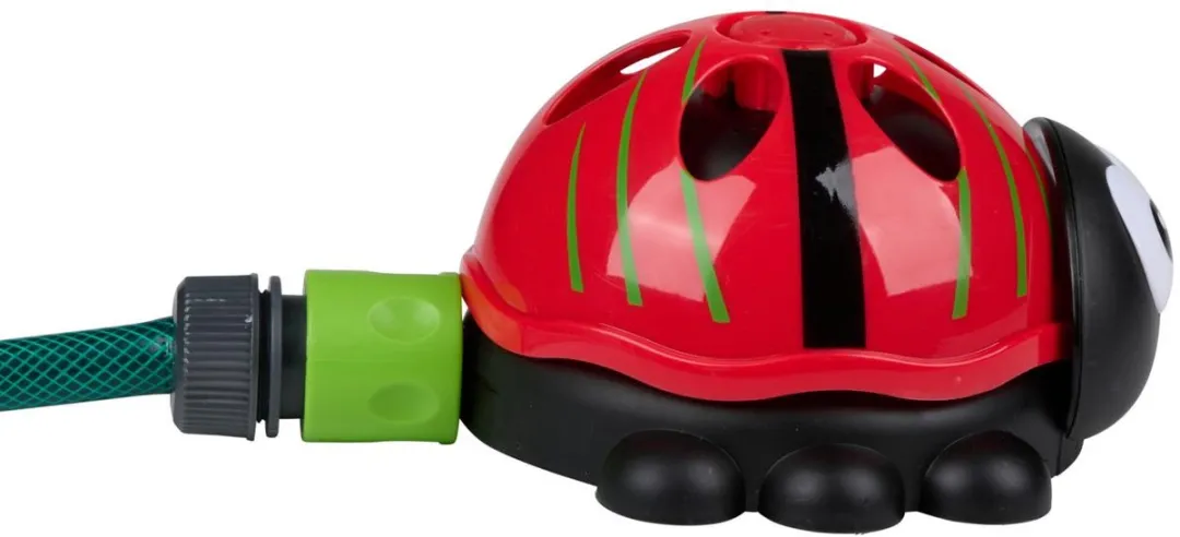 Eddy Toys Lieveheersbeestje Watersproeier - Rood/Zwart