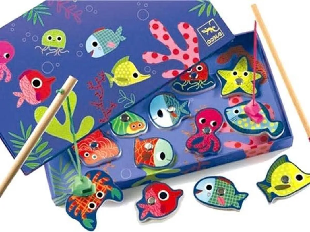 Djeco Fishing Colour Visjespel