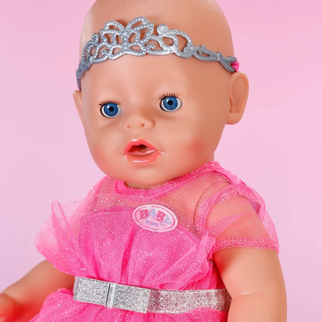 Baby Born Princess Outfit 43cm - Rose - afbeelding 6 van 6