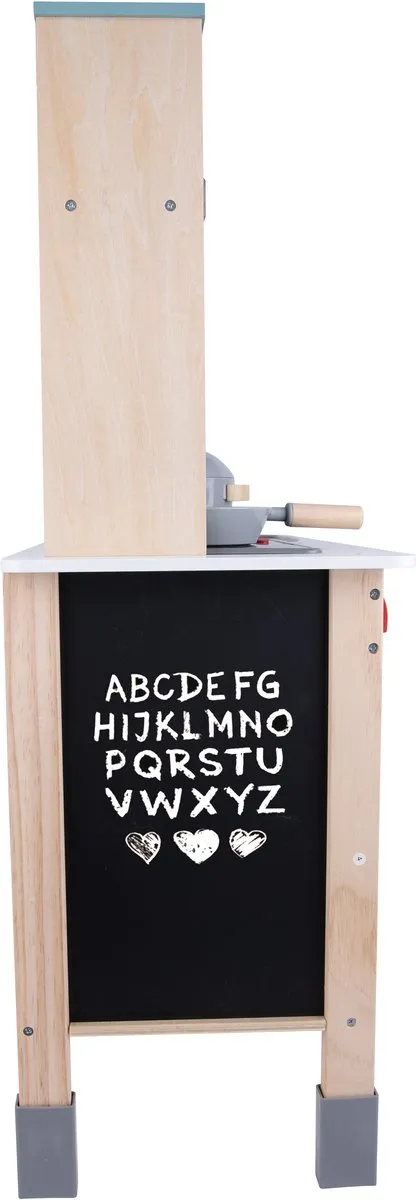 Tooky Toy Houten Speelkeuken 11-delig - Meerkleurig