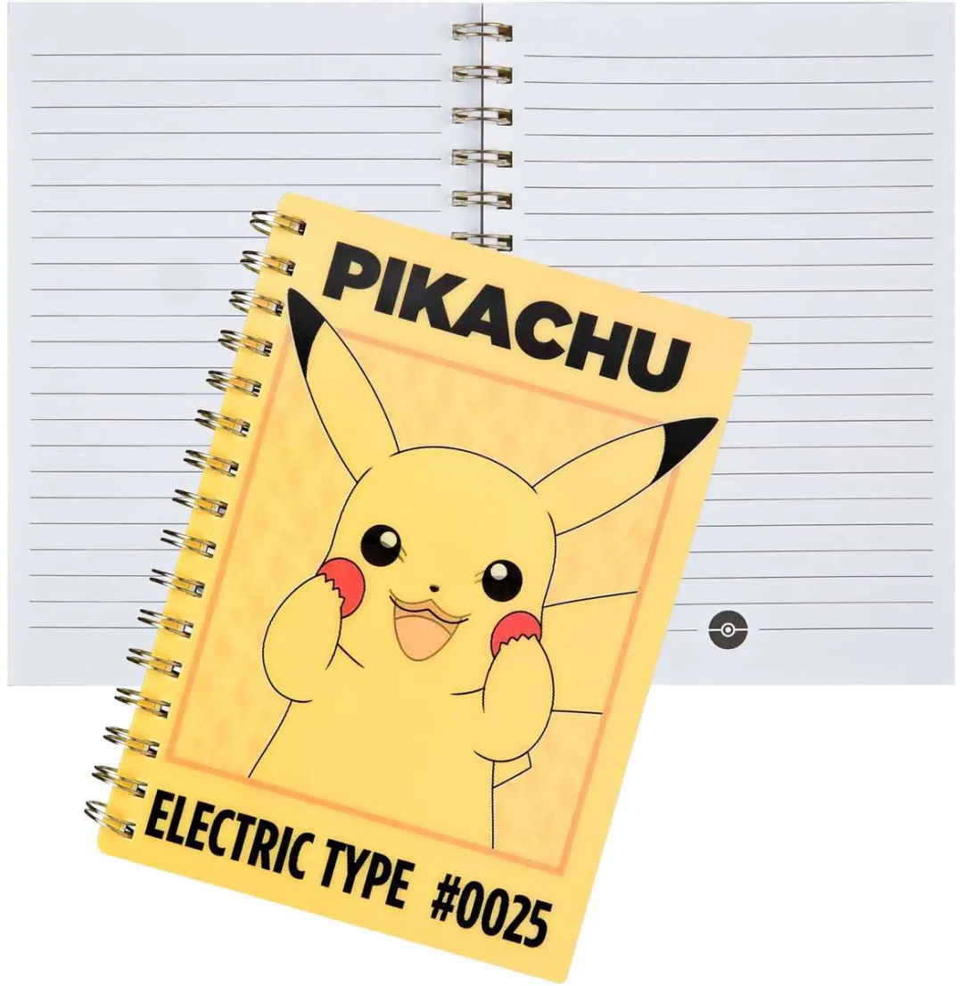Pokémon 3D Notitieboek - Meerkleurig