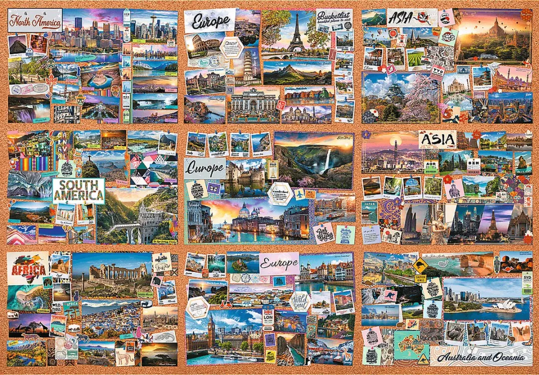Trefl The Journey of Thousand Miles Puzzle 13500 Stuks - Meerkleurig