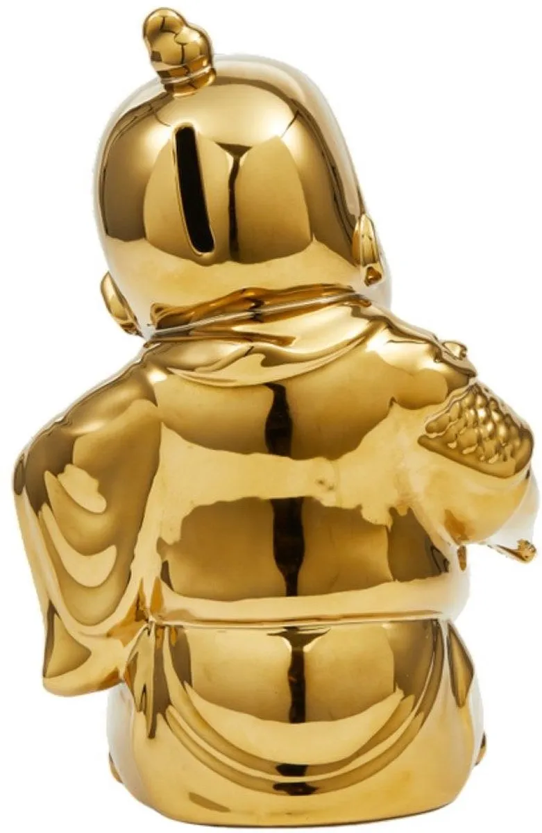 Pols Potten Funny Warrior Spaarpot - Goud