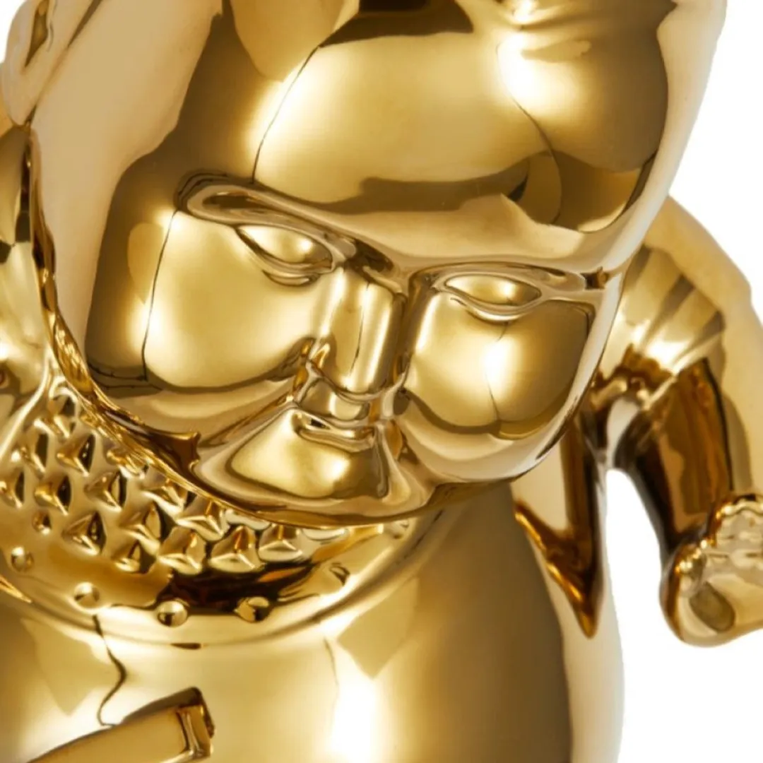 Pols Potten Funny Warrior Spaarpot - Goud