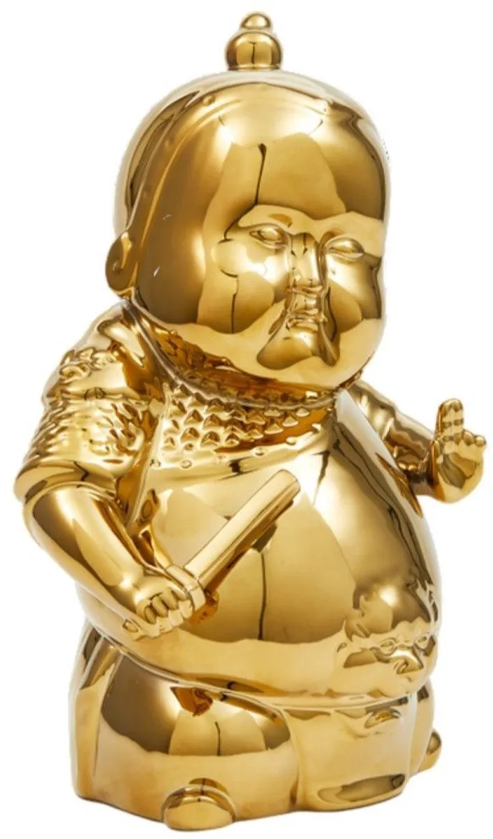 Pols Potten Funny Warrior Spaarpot - Goud