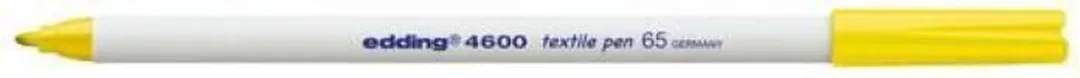 edding 4600 Textielstift - Neon Geel