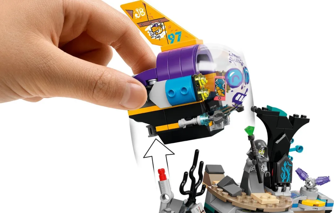 LEGO J.B.'s Submarine 70433 - 224 Stukken - 3 Minifiguren