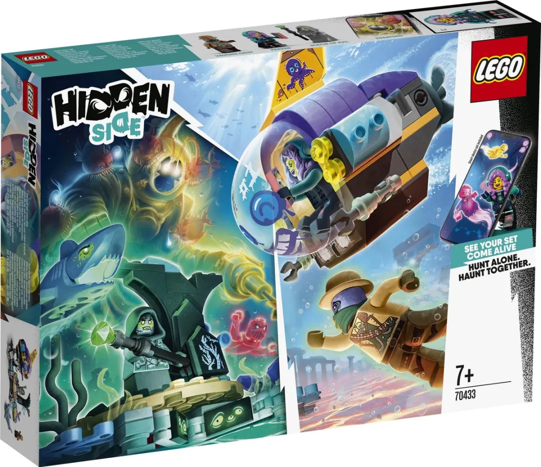 LEGO J.B.'s Submarine 70433 - 224 Stukken - 3 Minifiguren