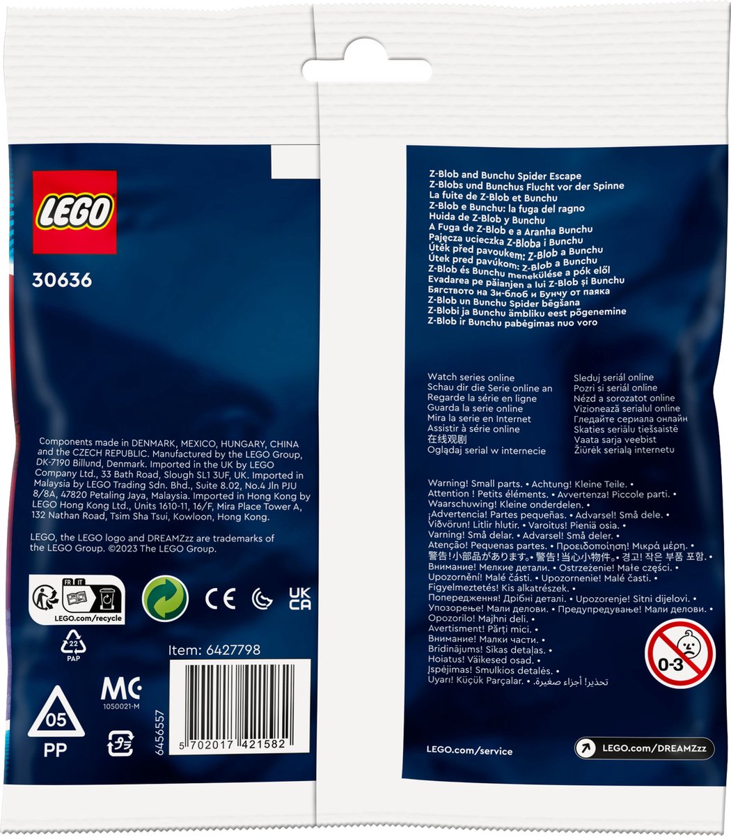 LEGO Dreamzzz 30636 - Z-Blob en Bunchu Spinontsnapping (polybag)