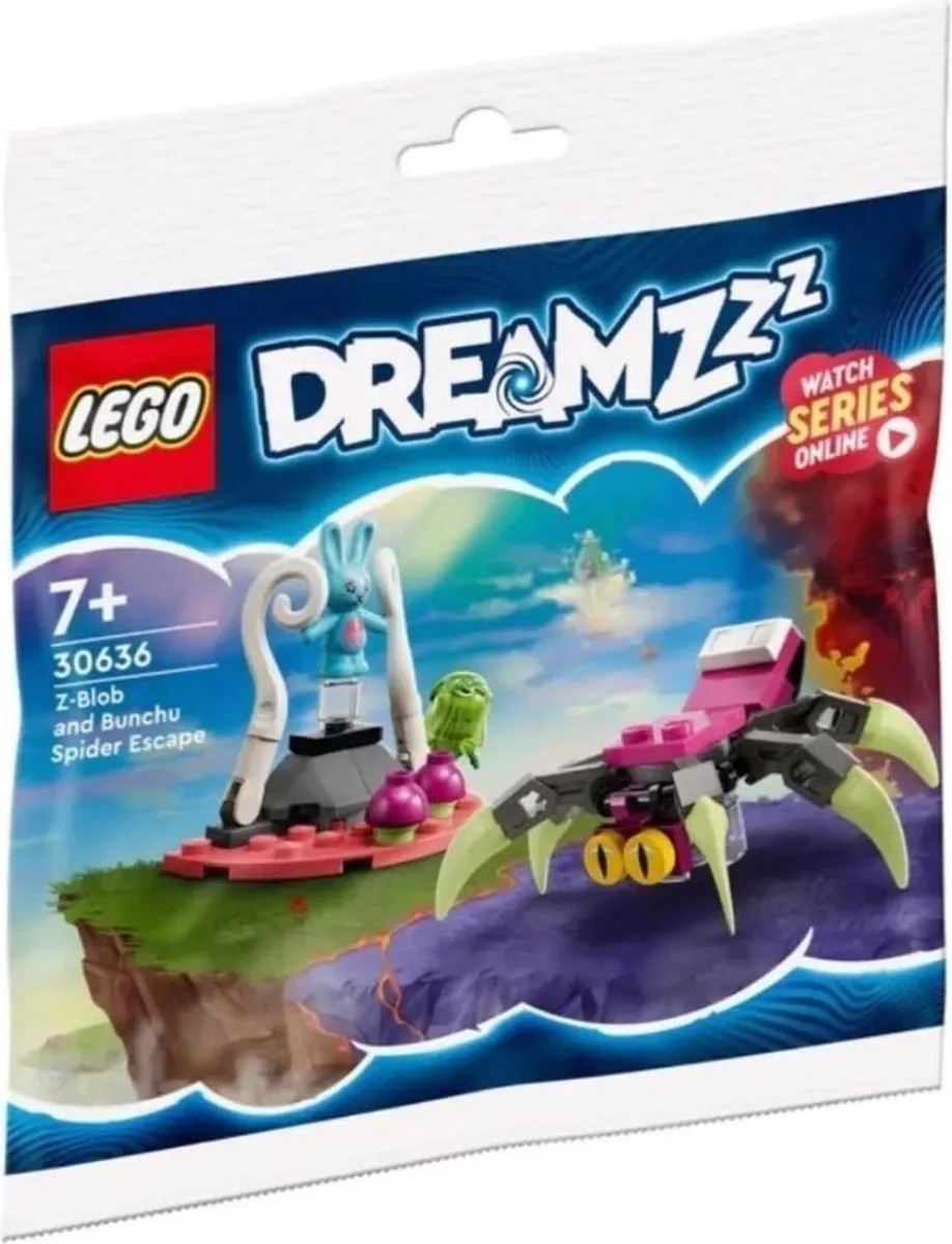 LEGO Dreamzzz 30636 Z-Blob en Bunchu Spinontsnapping