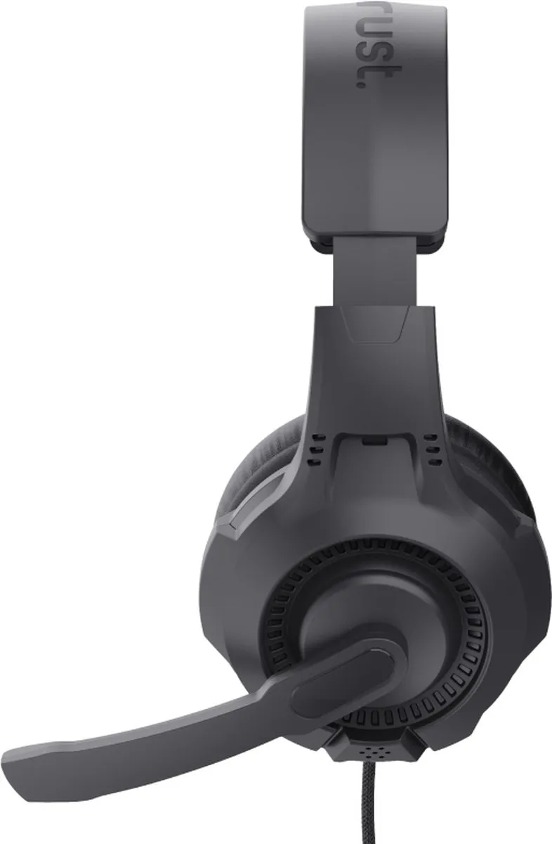 Trust 24785 Over Ear Gaming Headset - Zwart/Rood - afbeelding 6 van 6