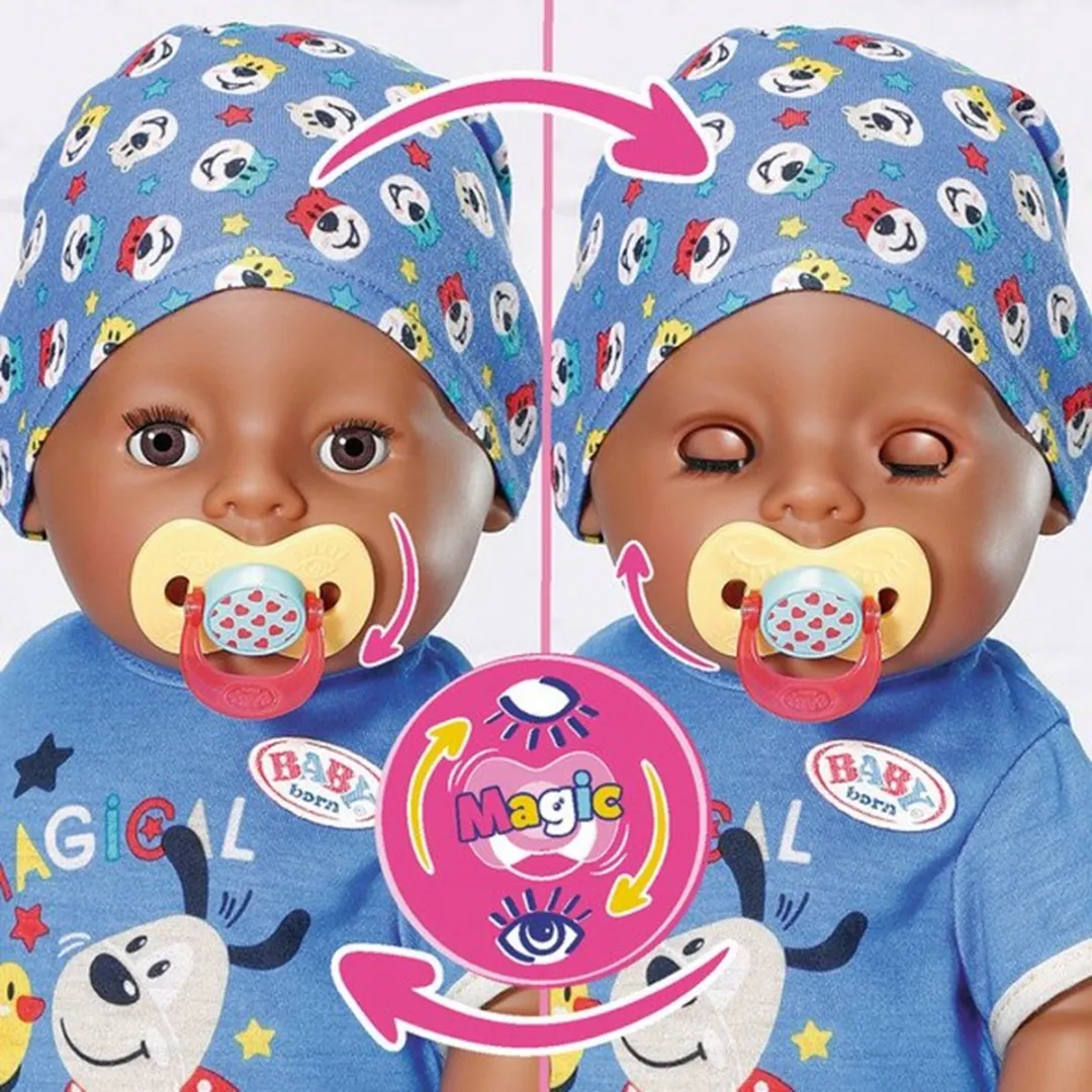 Baby Born Magic Boy Bruine Ogen Babypop 43cm - MPN 831656