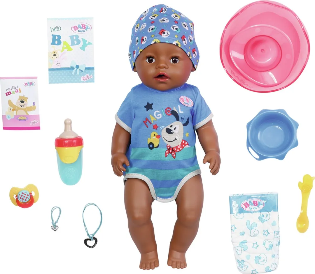 Baby Born Magic Boy Bruine Ogen Babypop 43cm - MPN 831656