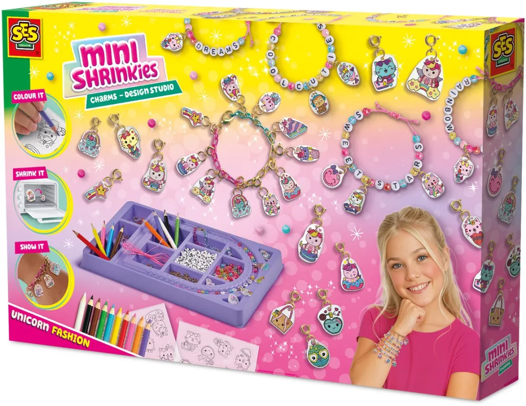 SES Creative Mini Shrinkies Charms Design Studio