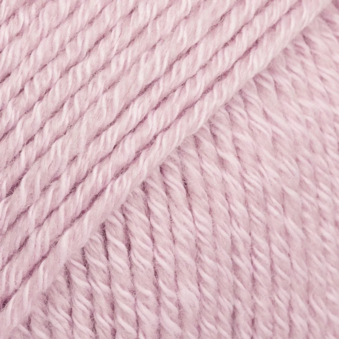 Drops Cotton Merino Uni Colour 05 Poederroze Wol/Katoen Garen