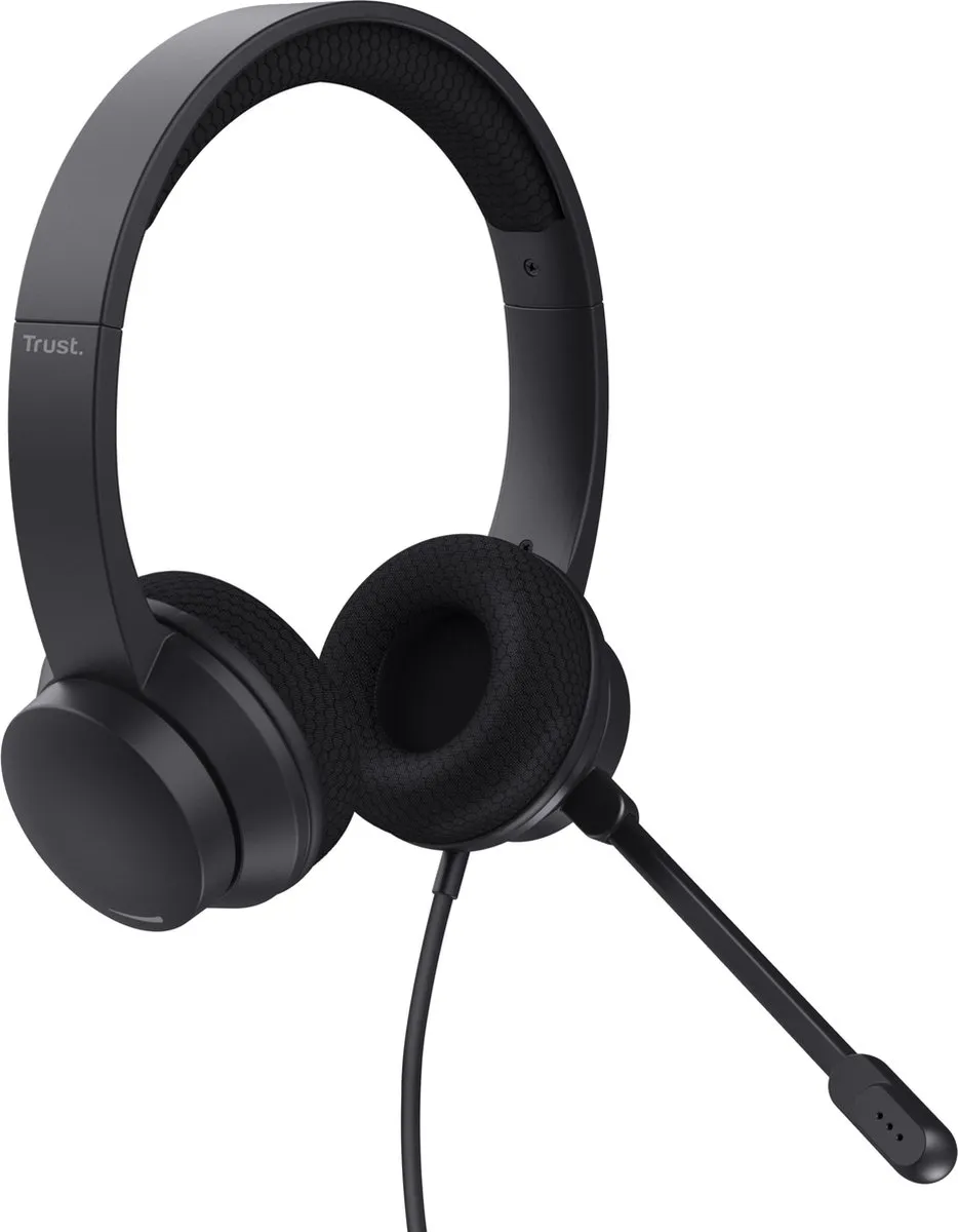 Trust HS-260 Over-Ear Headset - Zwart