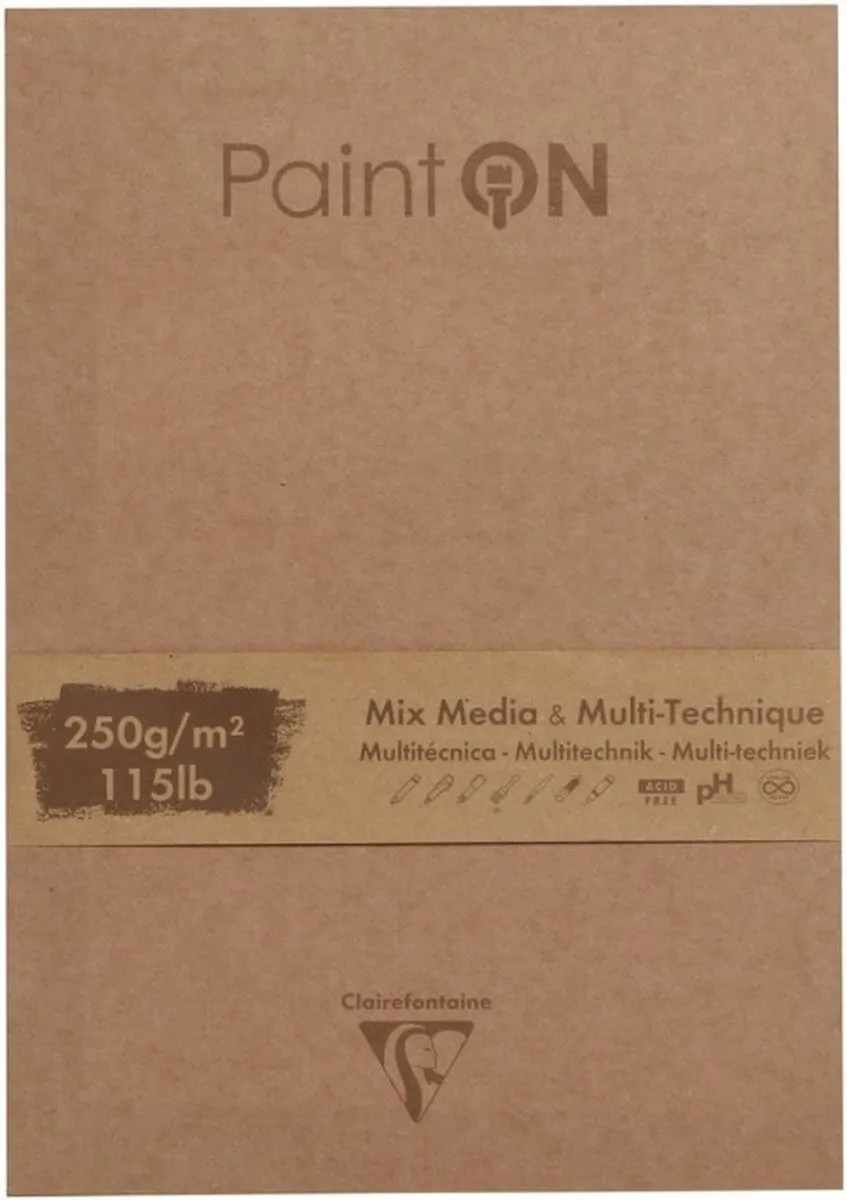 Clairefontaine Mixed Media Blok 17,6x25cm