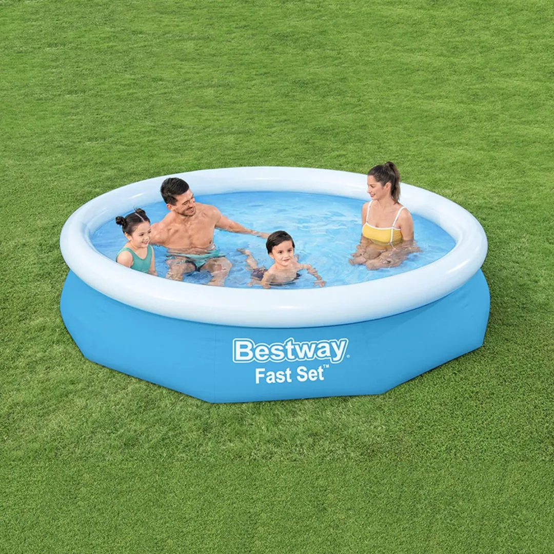 Bestway Opblaaszwembad 305x66cm - 3200L - Blauw