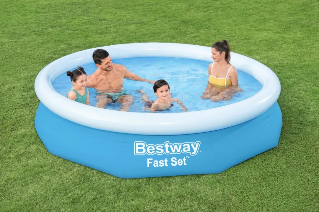 Bestway Opblaaszwembad 305x66cm - 3200L - Blauw