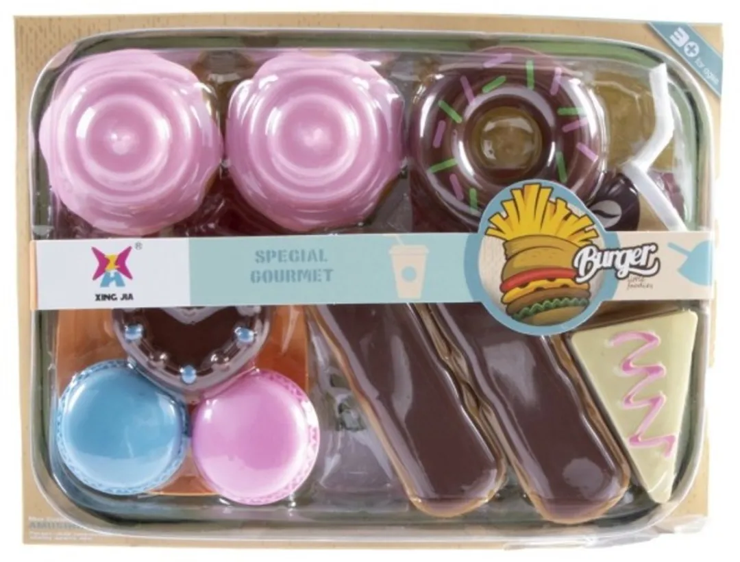Jonotoys Dessert Speelgoedset 12-delig