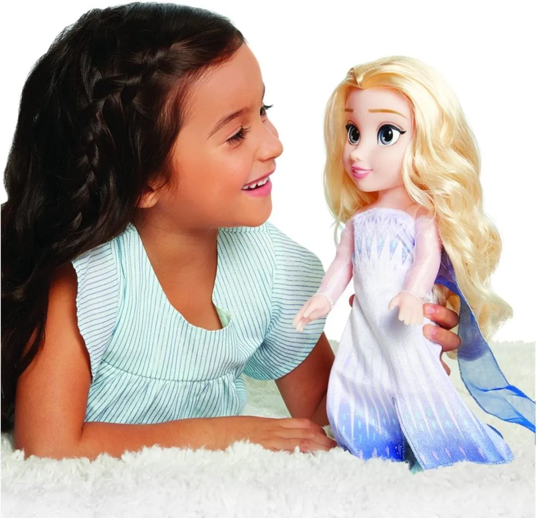 Disney Princess Elsa Pop 38cm - Wit