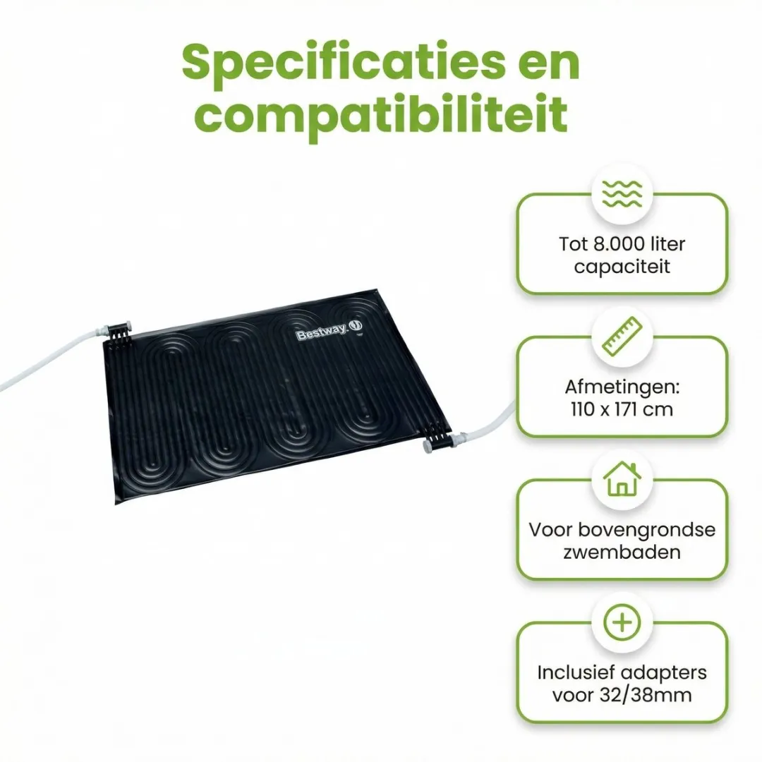 Bestway Solar Mat 58423 Zwembadverwarming