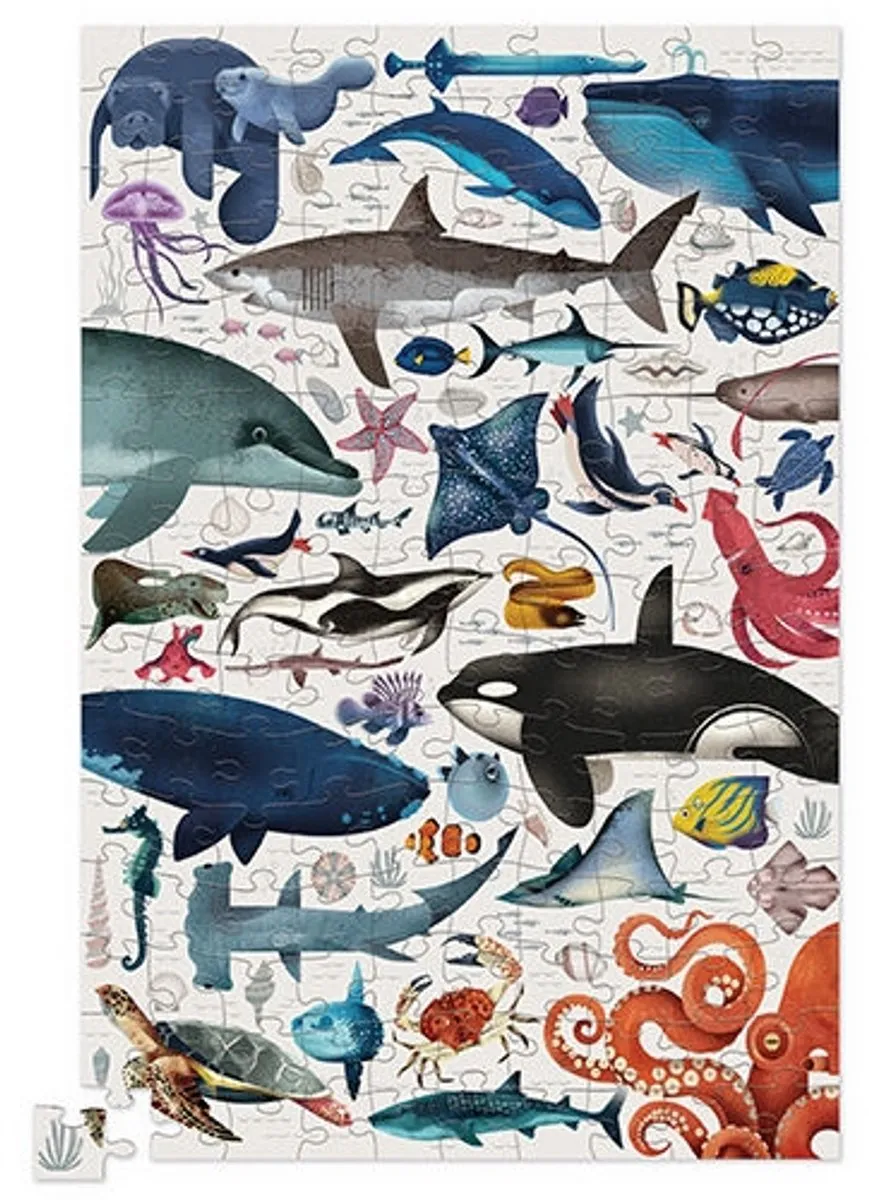 Crocodile Creek Ocean Animals Puzzel - 150 Stuks