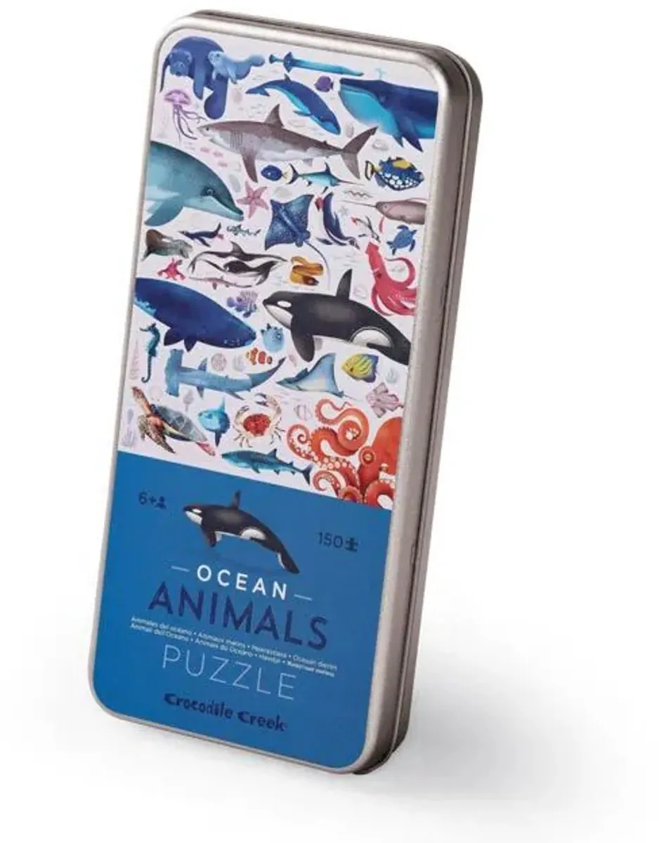Crocodile Creek Ocean Animals Puzzel - 150 Stuks