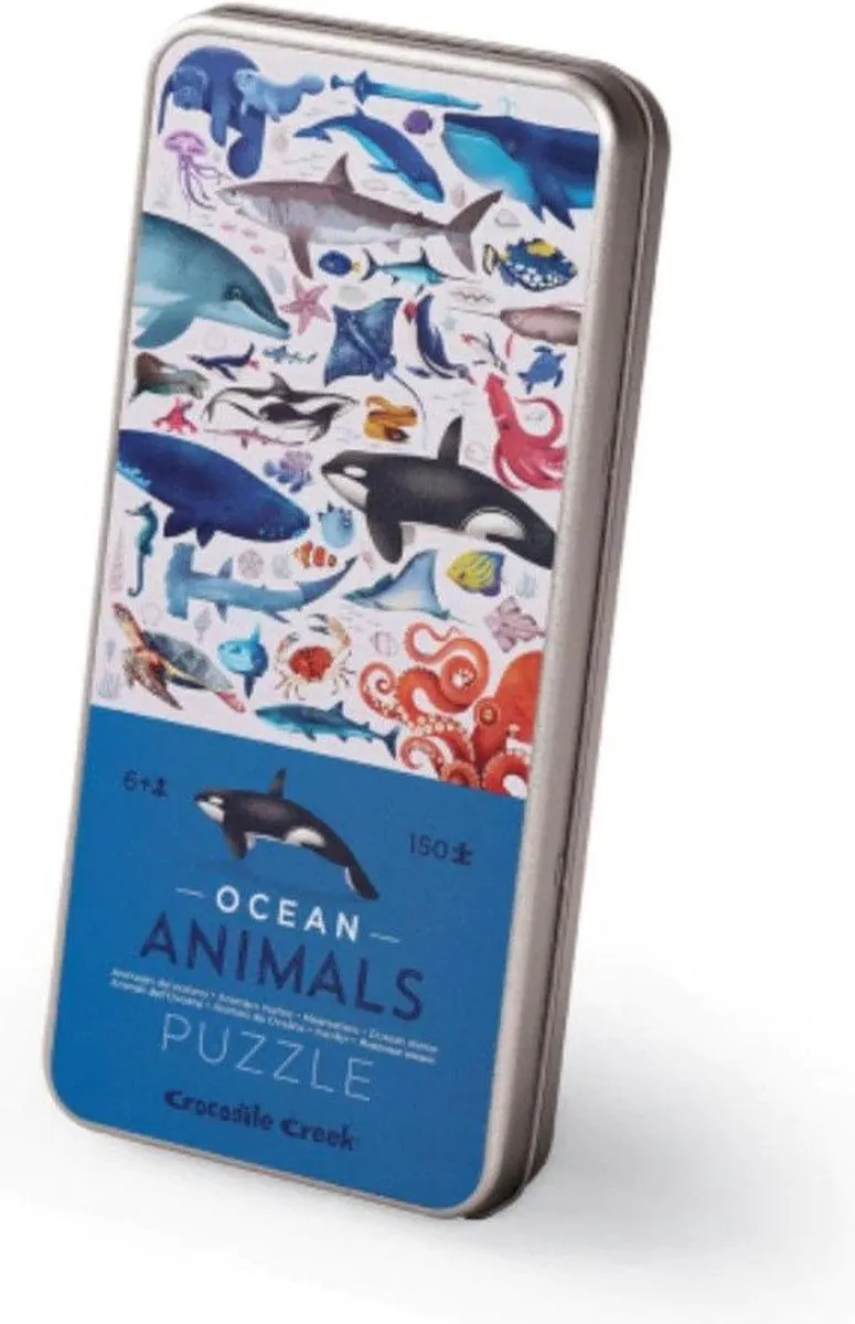 Crocodile Creek Ocean Animals Puzzel - 150 Stuks