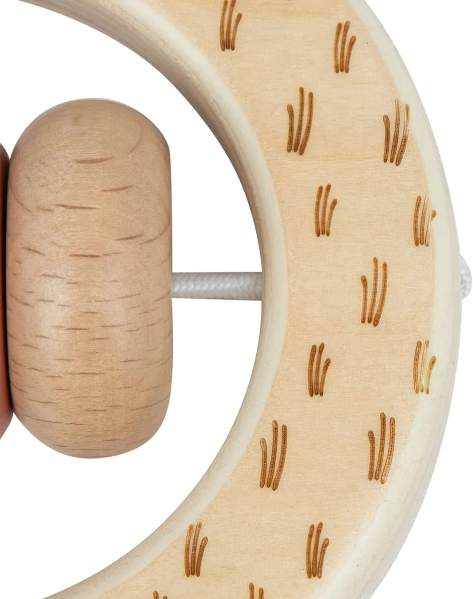 Tiny Love Wooden Rattle Garden Of Adventures - Hout naturel