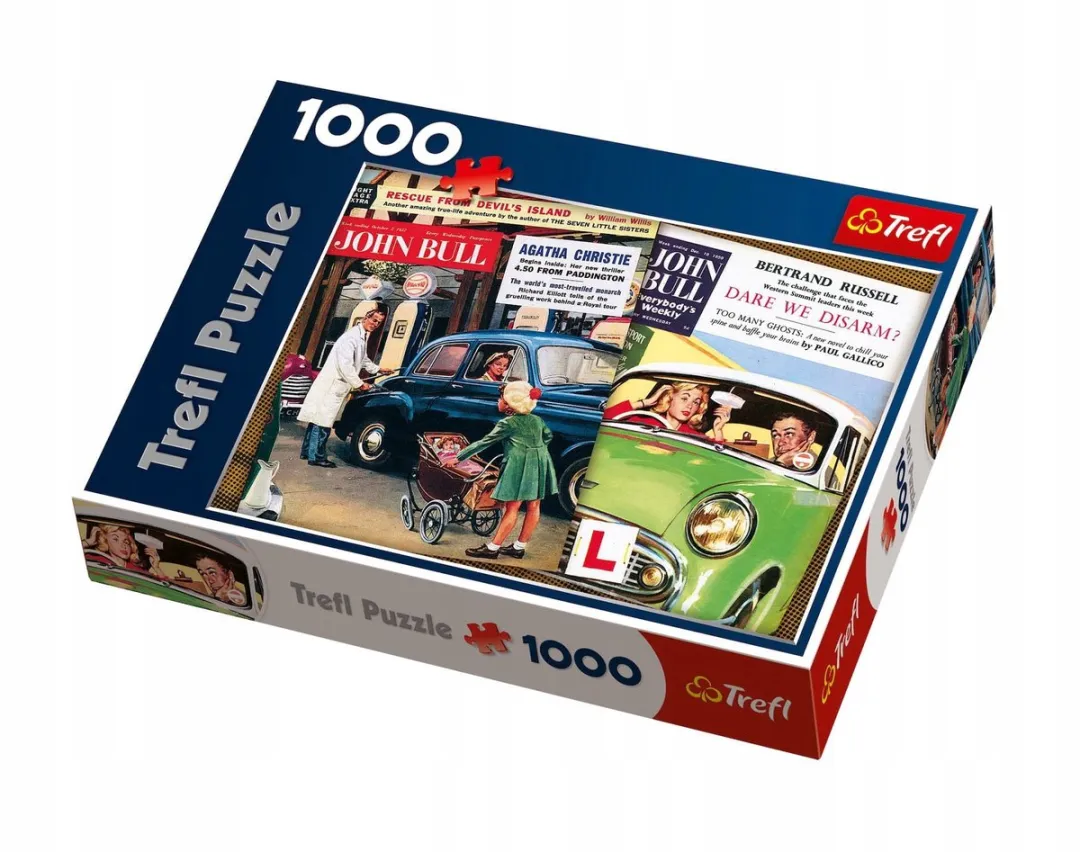 Trefl Vintage Poster Puzzel 1000 Stuks