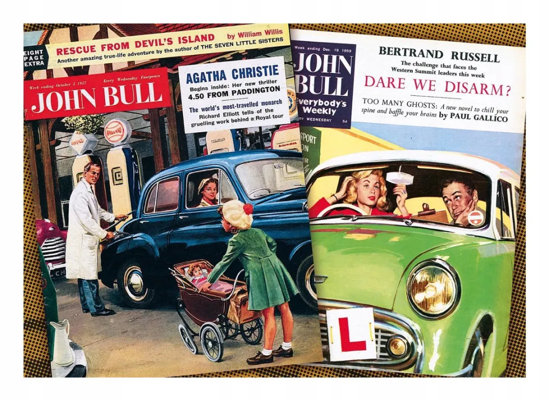 Trefl Vintage Poster Puzzel 1000 Stuks - Retro Auto - Multi
