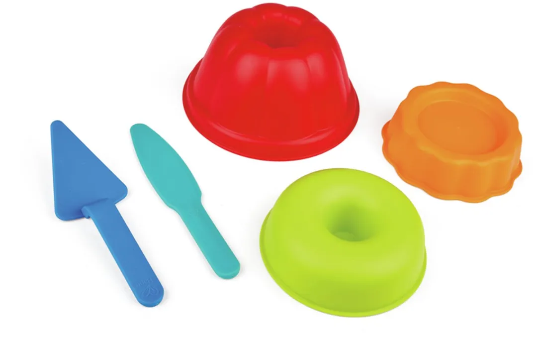 Hape Zandvormen Zandtaart - Geel