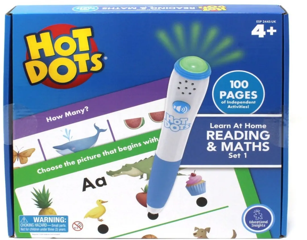 Learning Resources Hot Dots Leren Lezen & Rekenen Set 950ESP2445UK